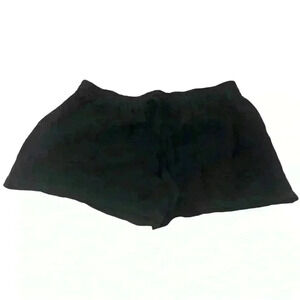 Maurices Women's Size L Black Pocketed Drawstring Waist Utility Shorts